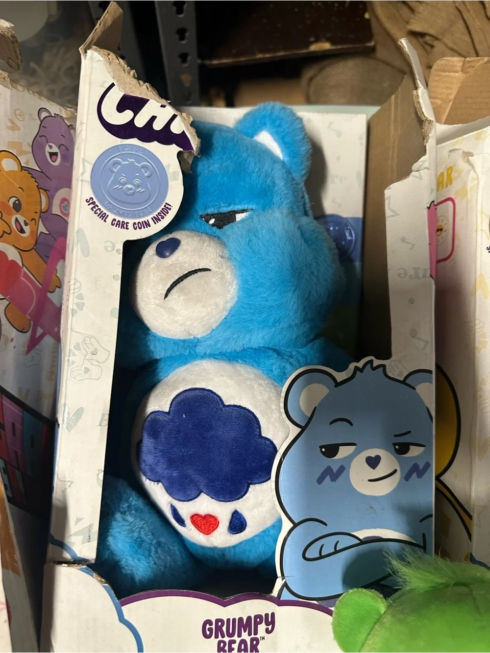Care Bears Good Luck Bear Plush - Bright Green